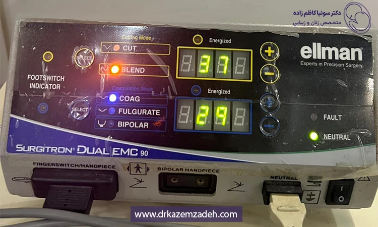 دستگاه لابیاپلاستی با آر اف